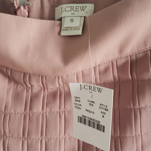 NWT J.Crew Pleated skirt - Picture 3 of 5